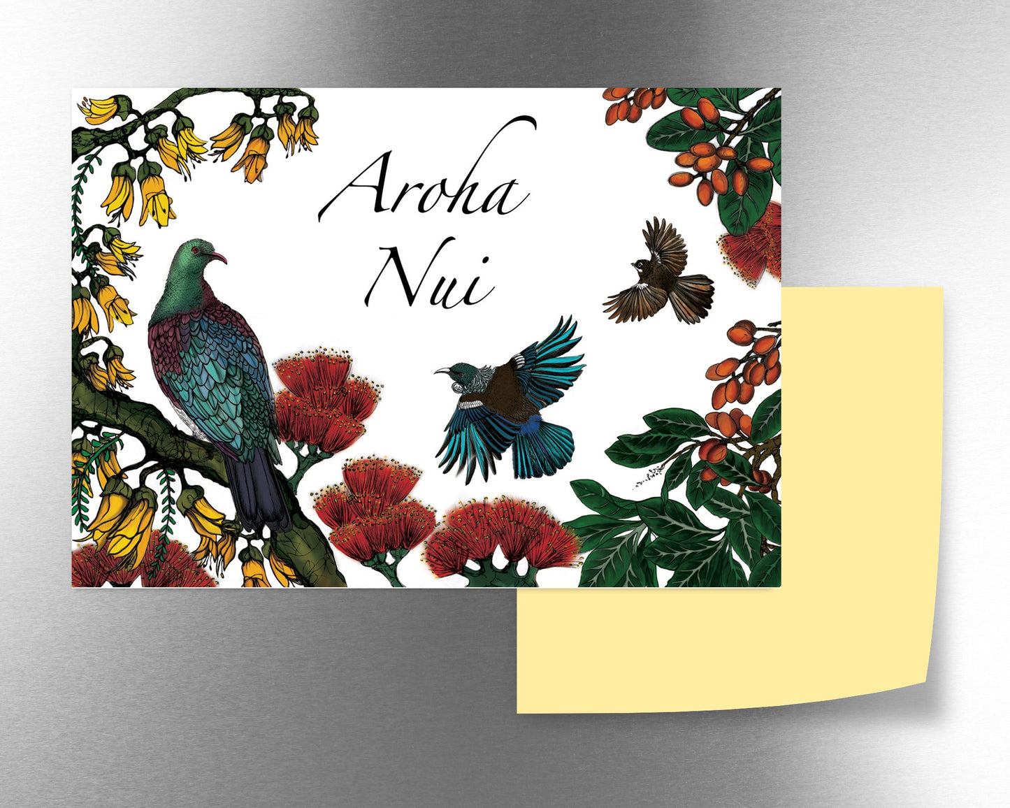 Aroha Nui magnet - tuiornottui.com