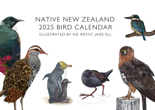 Wall Calendars (2025) for customers outside New Zealand