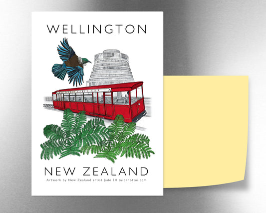 Wellington New Zealand fridge magnet