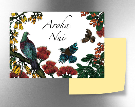 Aroha Nui magnet - tuiornottui.com