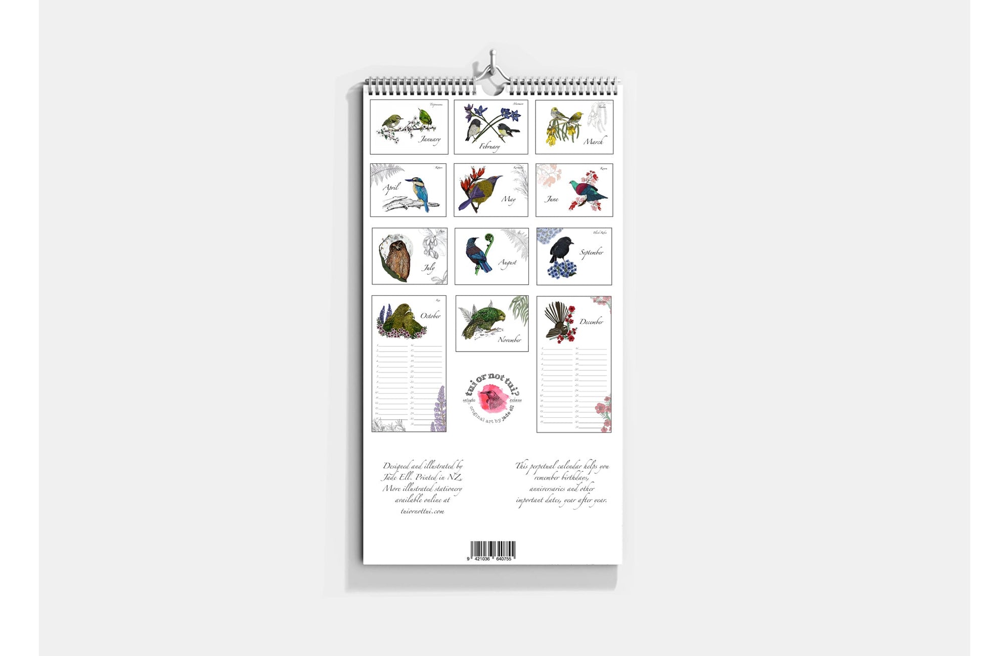 Birthday Calendar - tuiornottui.com