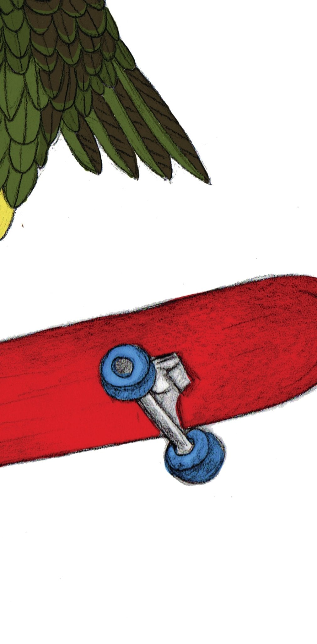 Kea Flip – NZ Native Alpine Parrot Giclée Art Print free shipping - tuiornottui.com