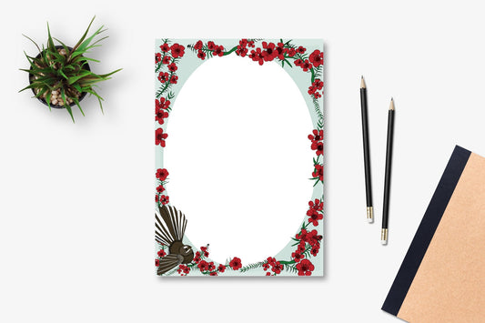 Mānuka Pīwakawaka List pad - tuiornottui.com