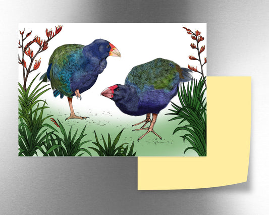 Takahē magnet - tuiornottui.com